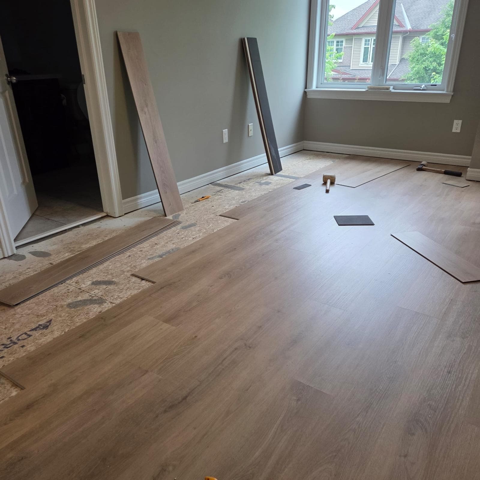 Recent flooring project by SAMA Flooring in Ottawa